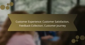 Customer Experience: Customer Satisfaction, Feedback Collection, Customer Journey